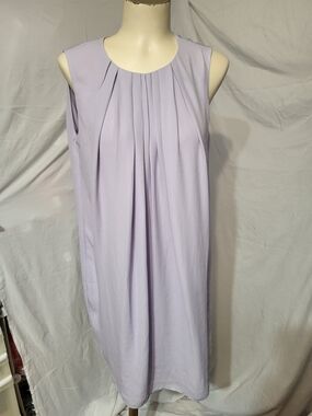 H&M Light Lavender Sleeveless Dress, Size Medium